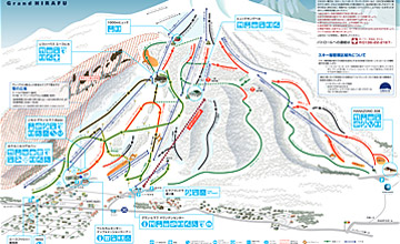 ニセコグランヒラフスキー場ゲレンデマップ
