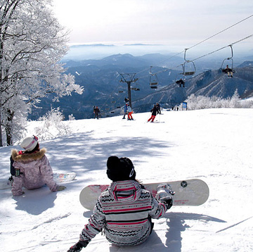 鹿島槍スキー場ゲレンデイメージ