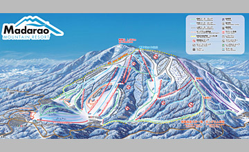 斑尾高原スキー場ゲレンデマップ