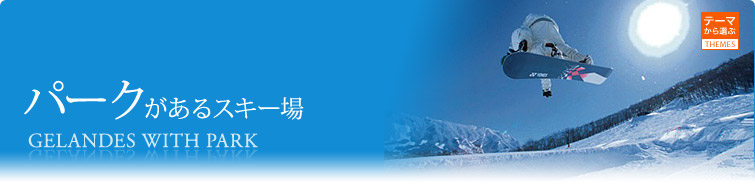 パークがあるスキー場 信州スキーツアー
