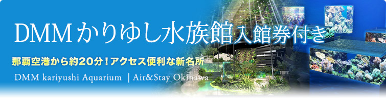 DMMかりゆし水族館 入館券付きプラン