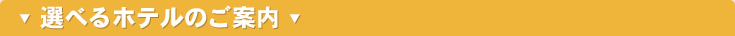 選べるホテルのご案内